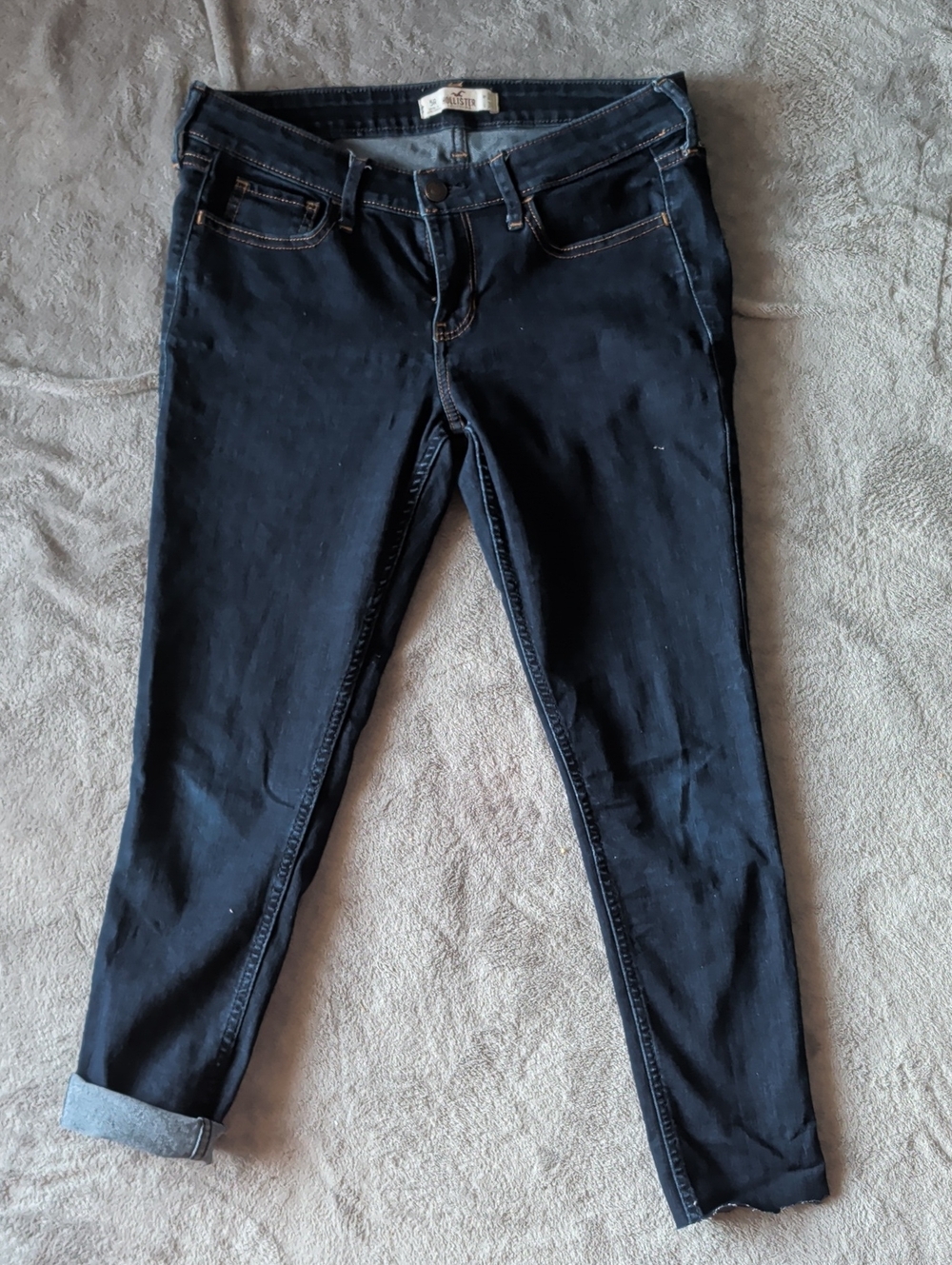 Hollister Dark Blue Women's Slim Fit Jeans